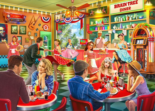 American Party Jigsaw Puzzles 1000 Piece-0