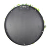 Flowering White Artificial Green Wall Disc UV Resistant 50cm (Black Frame) Deals499