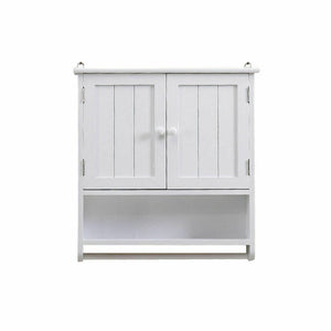 Levede 2 in 1 Bathroom Tallboy Furniture Toilet Storage Cabinet Laundry Cupboard Deals499