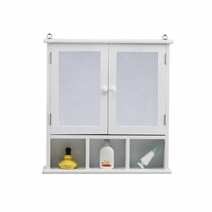 Levede 2 in 1 Bathroom Tallboy Furniture Toilet Storage Cabinet Laundry Cupboard Deals499