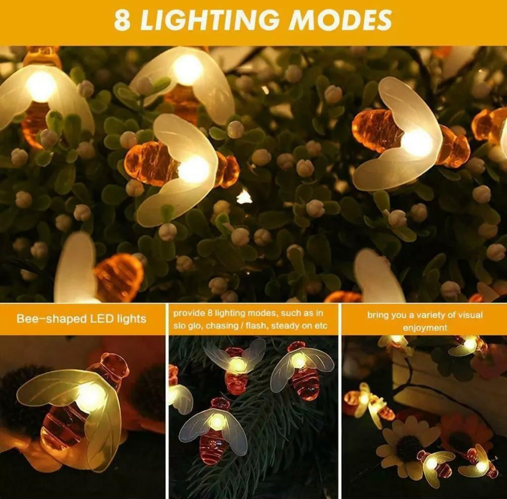Solar Bee String Lights Deals499