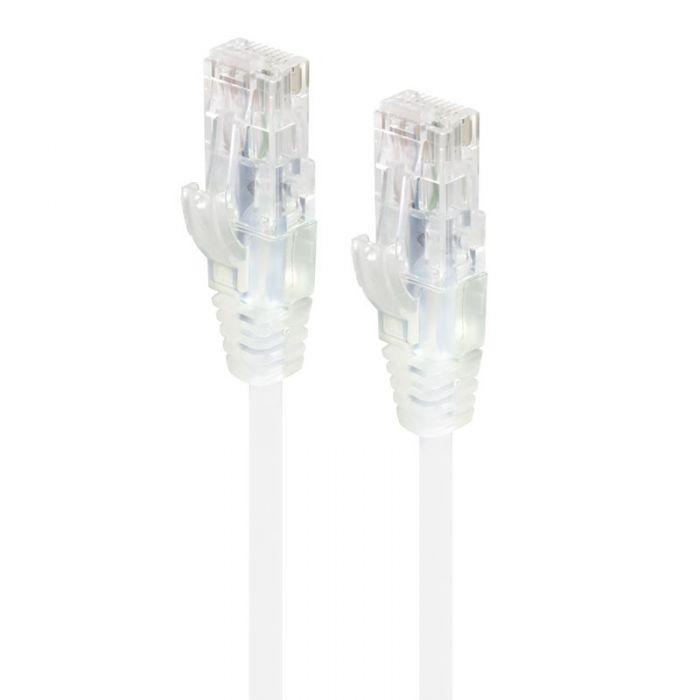 CAT6 28AWG WHITE PATCH LEAD 2M SLIM Deals499