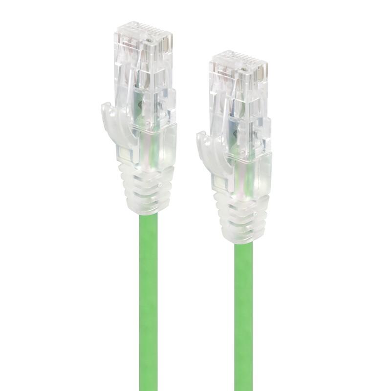 CAT6 28AWG GREEN PATCH LEAD 3M SLIM Deals499