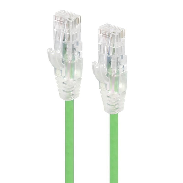 CAT6 28AWG GREEN PATCH LEAD 2M SLIM Deals499