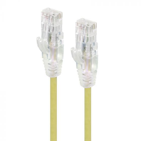CAT6 28AWG YELLOW PATCH LEAD 1.5M SLIM Deals499