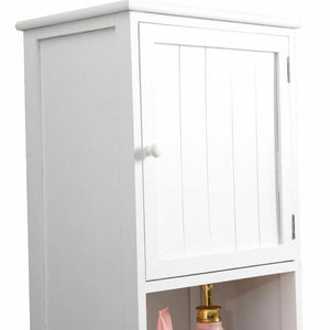 Levede 2 in 1 Bathroom Tallboy Furniture Toilet Storage Cabinet Laundry Cupboard Deals499