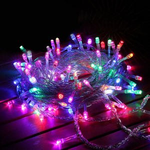 800 LED Curtain Fairy String Lights Wedding Outdoor Xmas Party Lights Multicolor Deals499