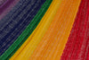 Mayan Legacy Queen Size Cotton Mexican Hammock in Rainbow Colour Deals499