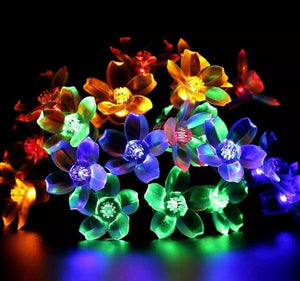 Solar Floral String Light Multicolour Deals499