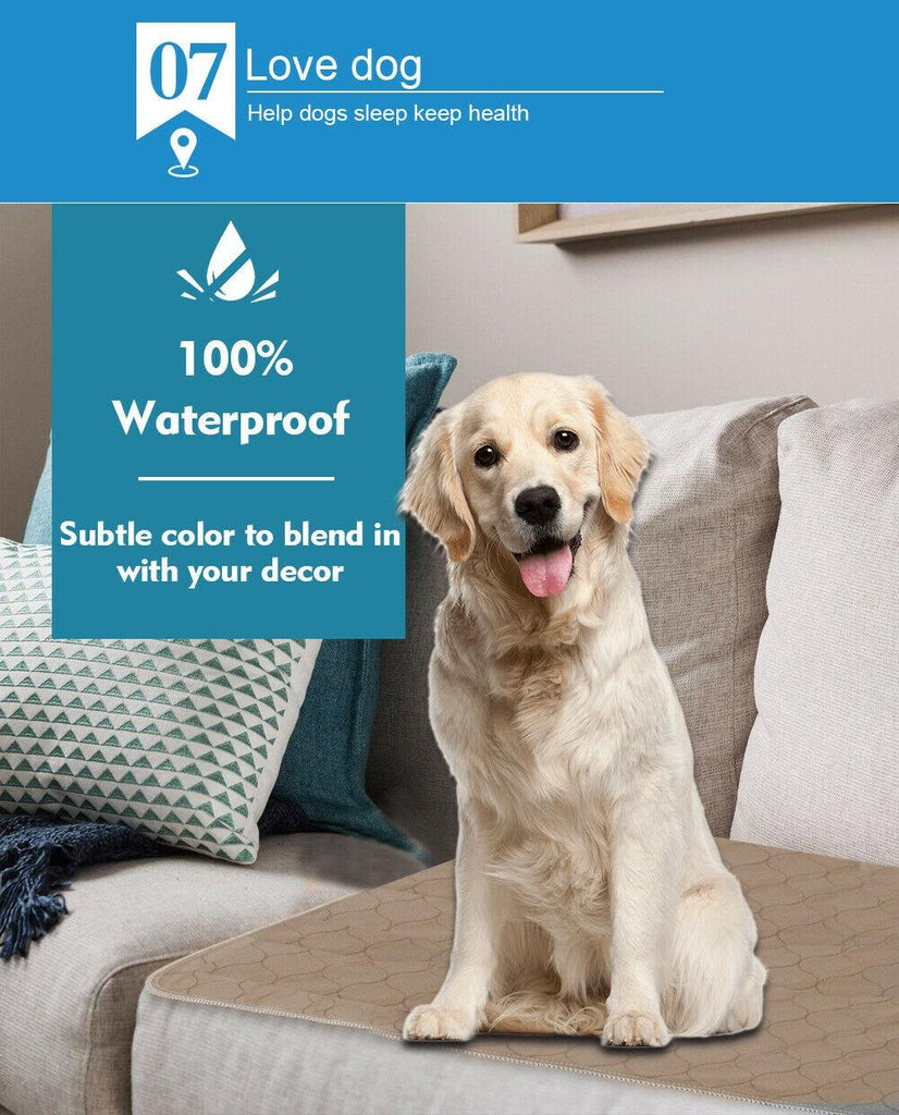 PaWz 2 Pcs 120x180 cm Reusable Waterproof Pet Puppy Toilet Training Pads Deals499