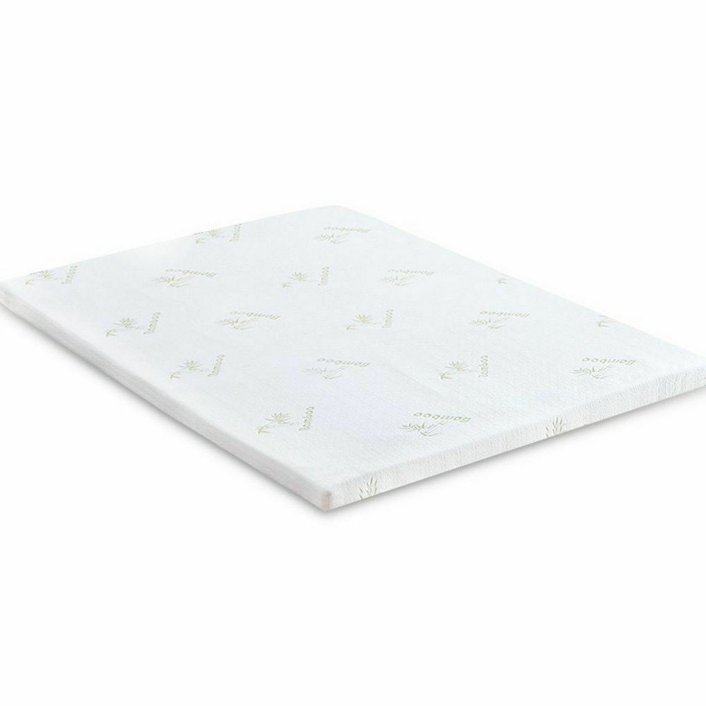 DreamZ 5cm Thickness Cool Gel Memory Foam Mattress Topper Bamboo Fabric Queen Deals499