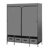 Levede Portable Wardrobe 4 Drawers Large Storage Cabinet Organiser Shelf Rack Deals499