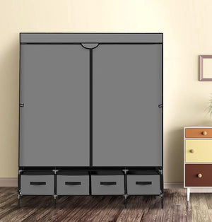 Levede Portable Wardrobe 4 Drawers Large Storage Cabinet Organiser Shelf Rack Deals499