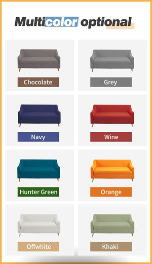 DreamZ Couch Stretch Sofa Lounge Cover Protector Slipcover 2 Seater Off White Deals499