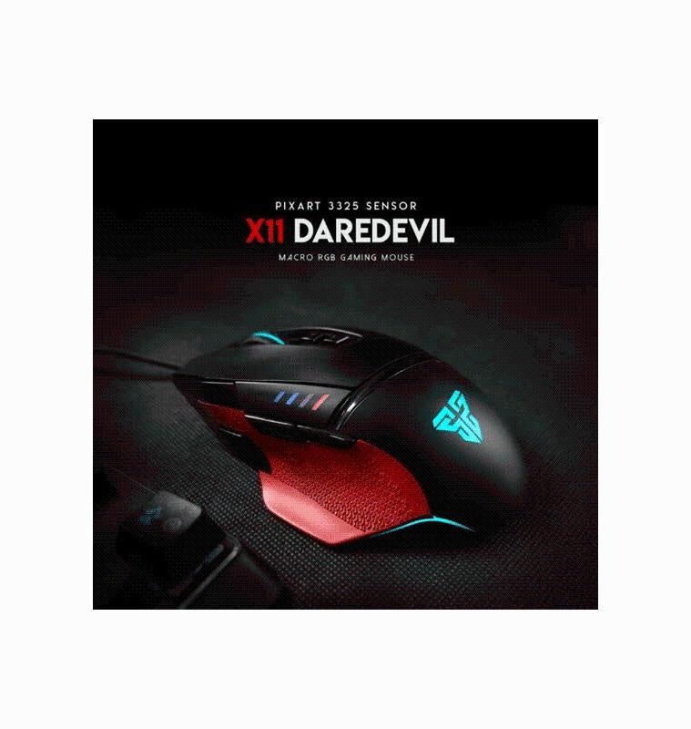 FANTECH X11 Daredevil 8D Macro Programmable Gaming Mouse Deals499