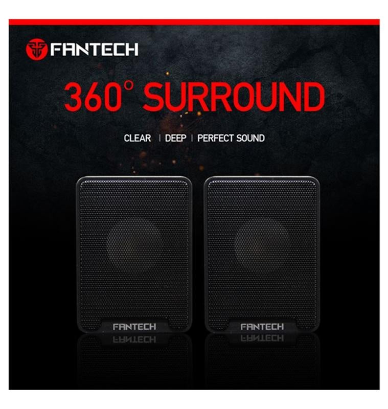 Fantech GS733 Desktop Mini Portable USB 2.0 Wired Multimedia Computer Speaker Deals499
