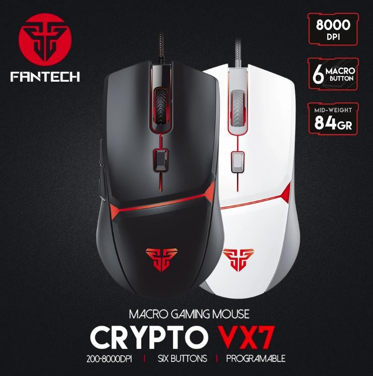 FANTECH VX7 CRYPTO wired macro gaming mouse Deals499