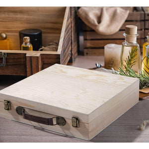 Essential Oil Storage Box Wooden 85 Slots Aromatherapy Container Organiser Case Deals499