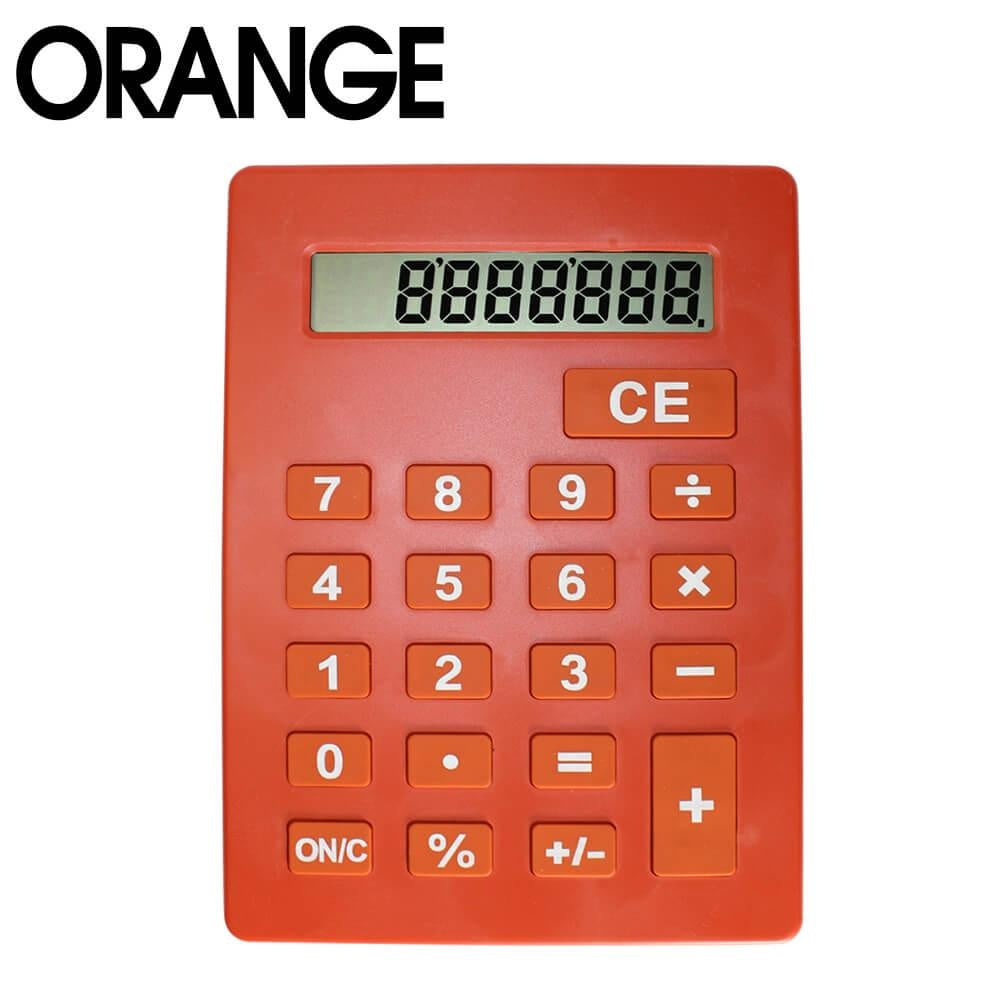 Jumbo Calculator Large Size Display Home Office Desktop Big Buttons Orange Deals499
