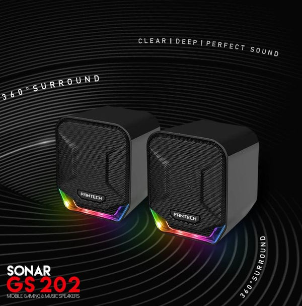 GS202 RGB LED Speakers Surround Sound for FPS CS Deals499
