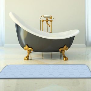 Home Bathroom Memory Foam Mat Pad Bathroom Floor Shower Rug Non-slip Carpet AU Deals499