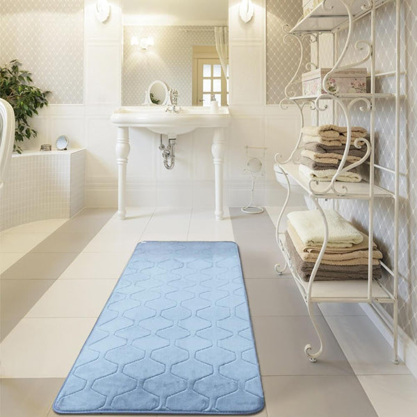 Home Bathroom Memory Foam Mat Pad Bathroom Floor Shower Rug Non-slip Carpet AU Deals499