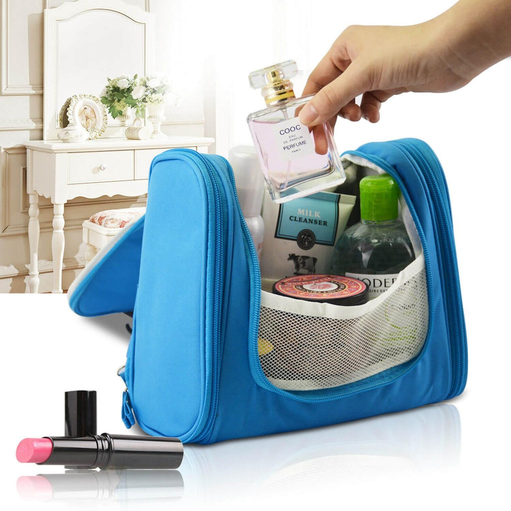 New Travel Cosmetic Makeup Bag Toiletry Case Folding Storage Large Bag Organiser Deals499