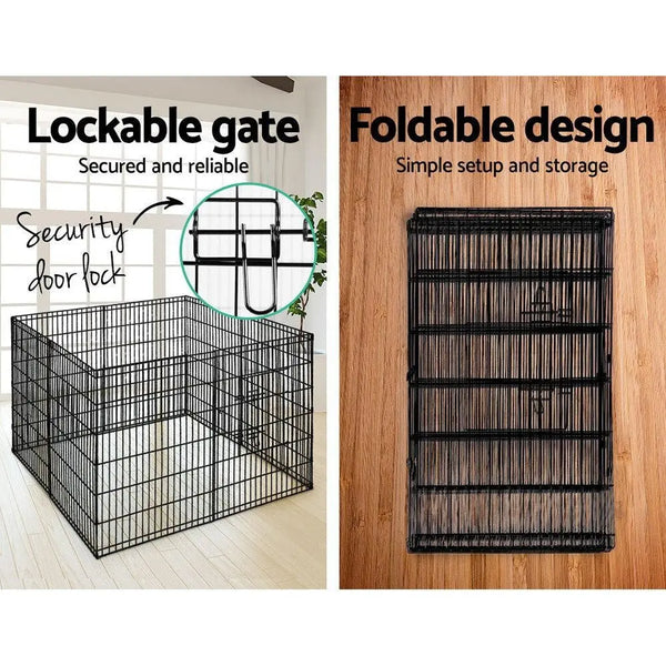 i.Pet 36" 8 Panel Pet Dog Playpen Puppy Exercise Cage Enclosure Play Pen Fence Deals499