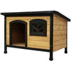 i.Pet Dog Kennel Kennels Outdoor Wooden Pet House Cabin Puppy Large L Outside Deals499