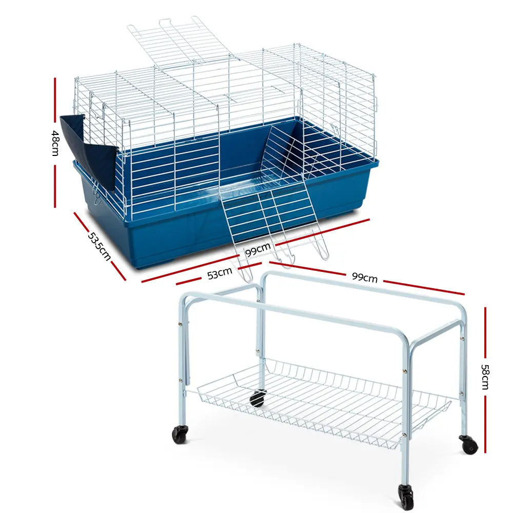 i.Pet Rabbit Cage 100cm Hamster Bunny Guinea Pig Deals499