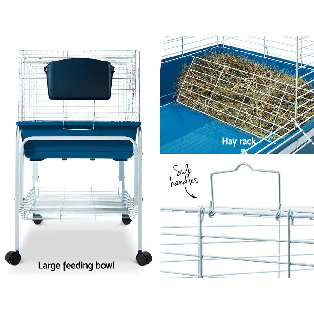 i.Pet Rabbit Cage 100cm Hamster Bunny Guinea Pig Deals499