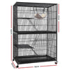 i.Pet Rabbit Cage Bird Ferret Parrot Aviary Cat Hamster 4 Level 142cm Deals499