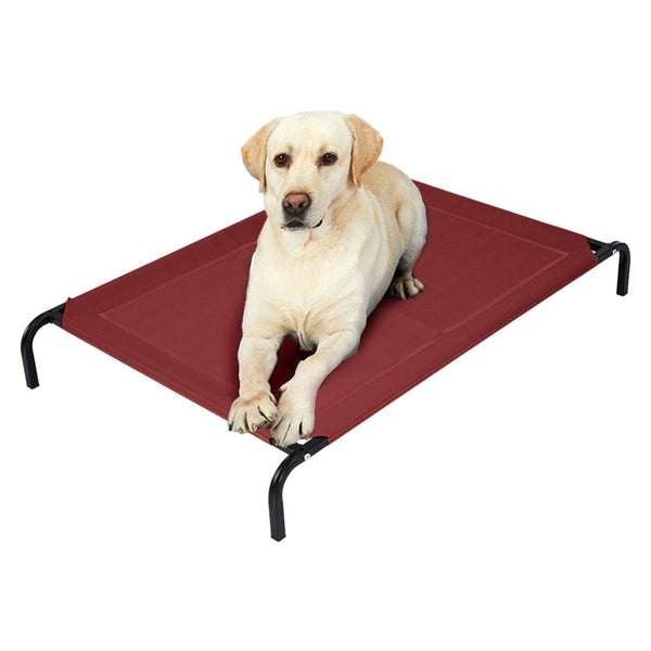 Pet Bed Dog Beds Bedding Sleeping Non-toxic Heavy Trampoline Red XL Deals499