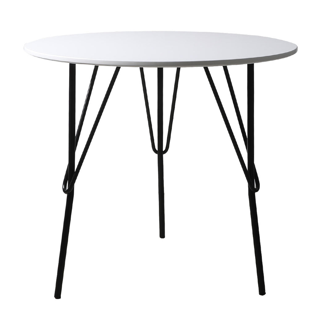Office Meeting Table Dining Tables Round Desk Wooden Home Cafe Modern Desks 72cm Deals499