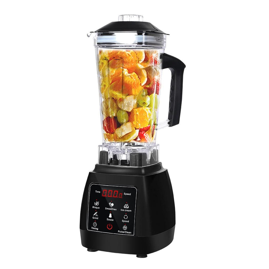 2L Commercial Blender Mixer Food Processor Kitchen Juicer Smoothie Ice Crush Black Deals499