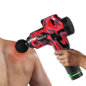 Spector Massage Gun Electric Massager Vibration Muscle Therapy 4 Head Percussion Deals499