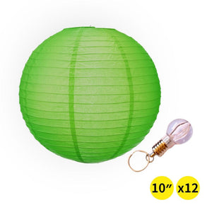 12" Paper Lanterns for Wedding Party Festival Decoration - Mix and Match Colours Deals499