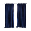 2X Blockout Curtains Curtain Blackout Bedroom 180cm x 230cm Navy Deals499
