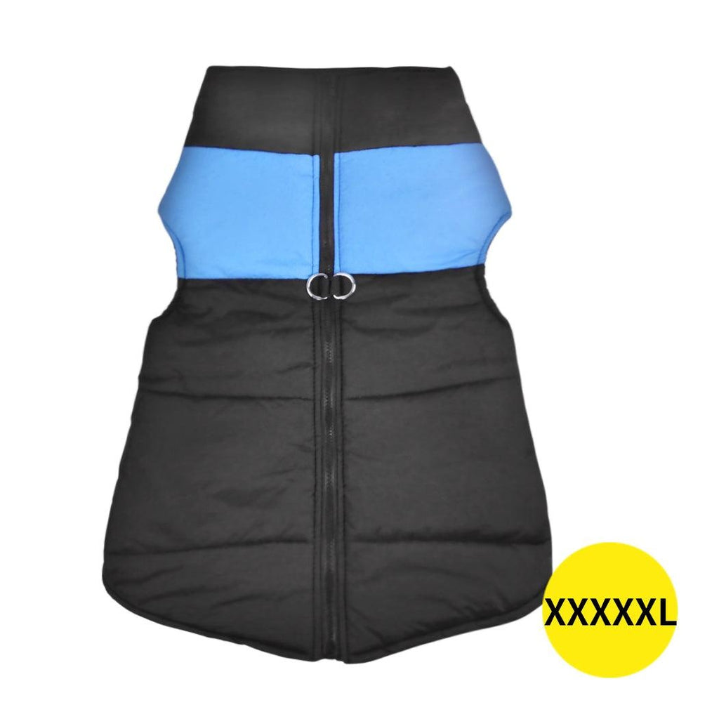PaWz PaWz Dog Winter Jacket Padded Pet Clothes Windbreaker Vest Coat 5XL Blue Deals499