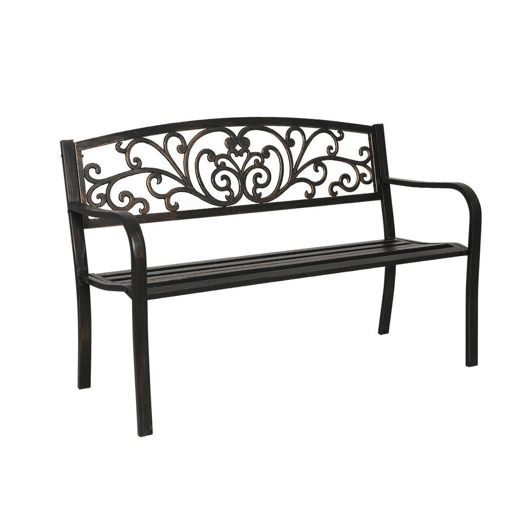 Garden Bench Seat Outdoor Furniture Cast Iron Patio Benches Seats Lounge Chair Deals499