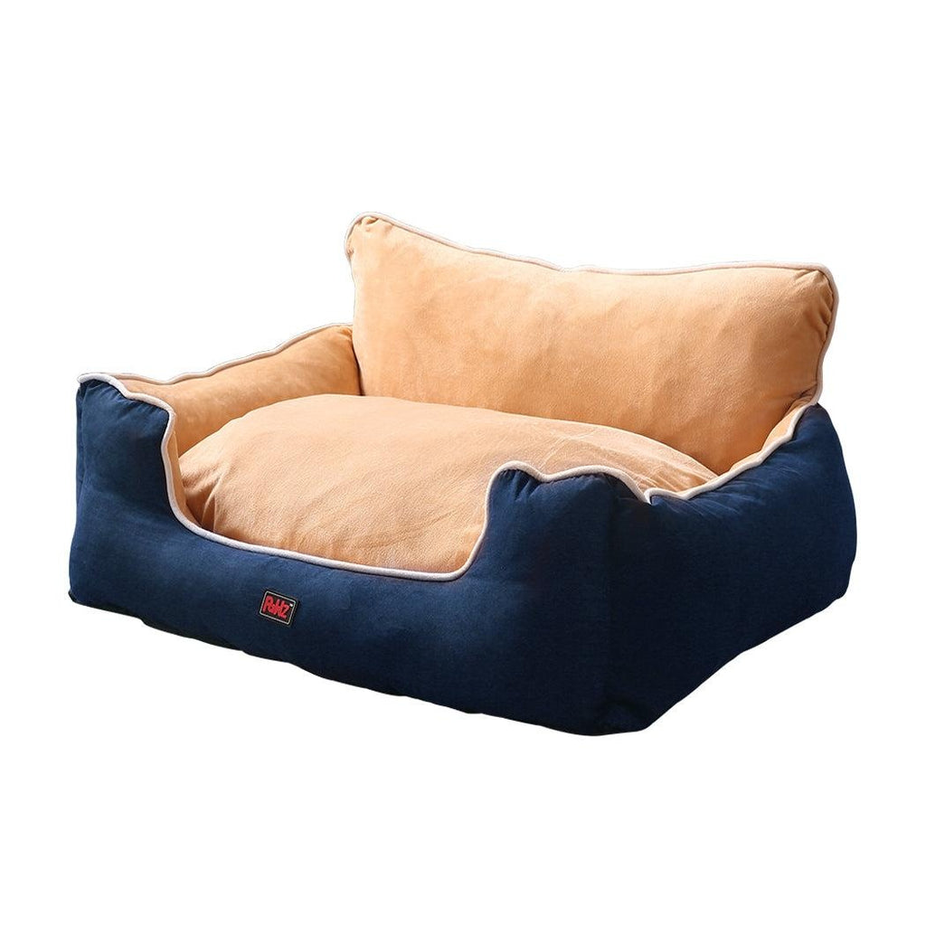 PaWz Pet Bed Dog Puppy Beds Cushion Pad Pads Soft Plush Cat Pillow Mat Blue L Deals499