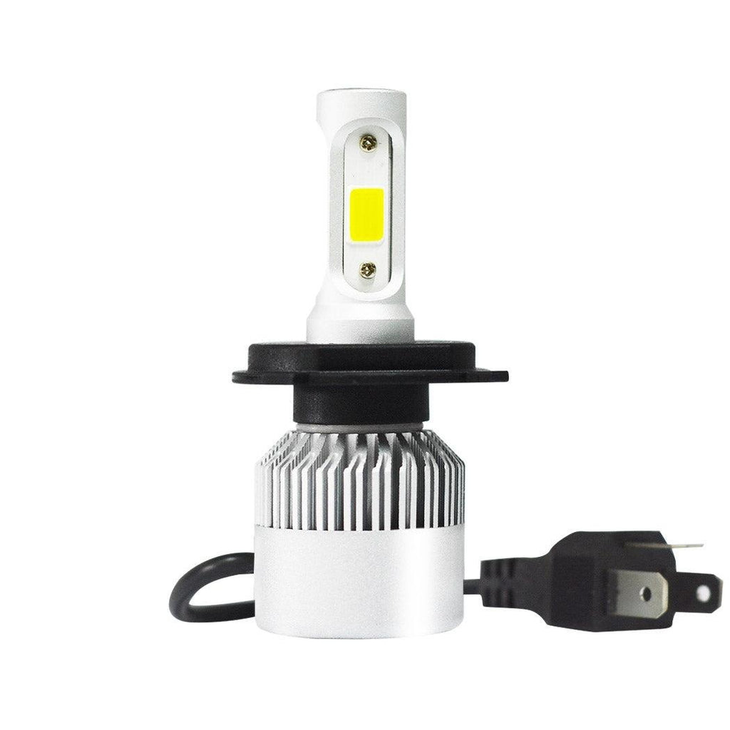 72W 9000LM H4 HB2 LED Headlight Kit Hi/Lo Beam Globe Bulbs 6500K White Deals499