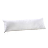 DreamZ Body Full Long Pillow Luxury Slip Cotton Maternity Pregnancy 150cm White Deals499