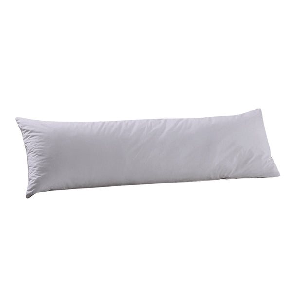 DreamZ Body Full Long Pillow Luxury Slip Cotton Maternity Pregnancy 150cm Grey Deals499