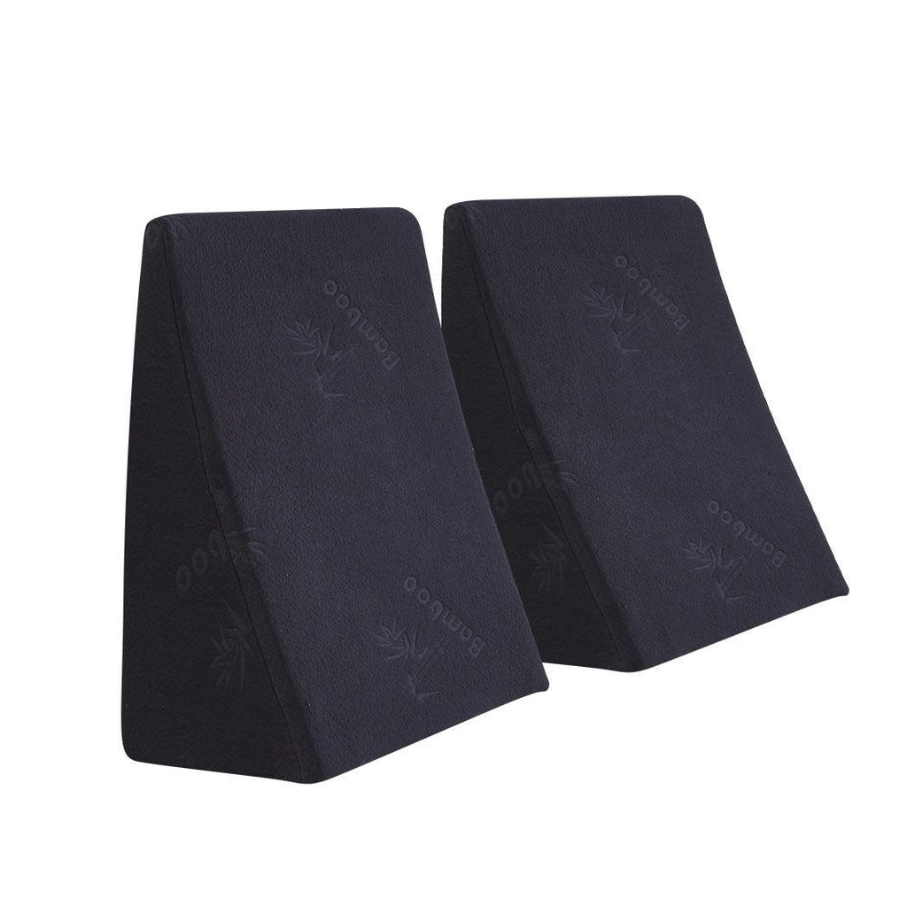 Cool Gel Memory Foam Bed Wedge Pillow Cushion Neck Back Support Sleep with Cover Deals499