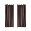 2X Blockout Curtains Blackout Curtain Bedroom Window Eyelet Taupe 140CM x 244CM Deals499
