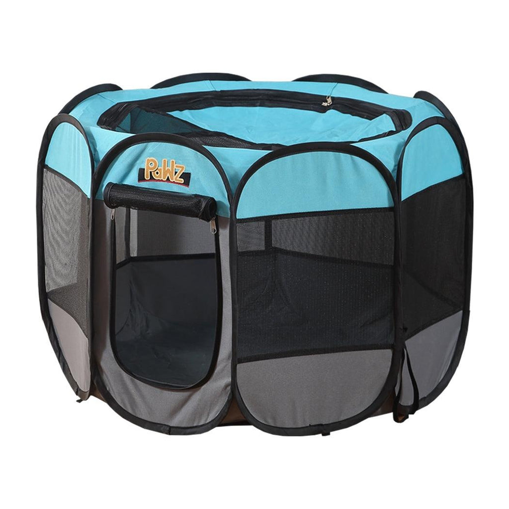 PaWz Dog Playpen Pet Play Pens Foldable Panel Tent Cage Portable Puppy Crate 62" Deals499