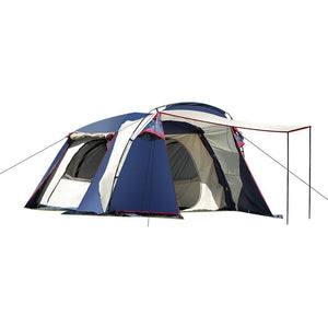 Family Camping Tent Tents Portable Outdoor Hiking Beach  4-6 Person Shade Shelter Deals499
