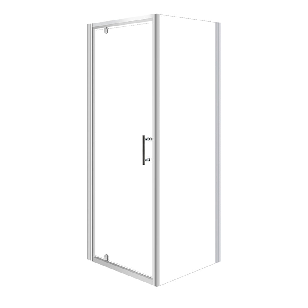 Levede Bath Shower Enclosure Screen Seal Strip Glass Shower Door 760x760x1900mm Deals499