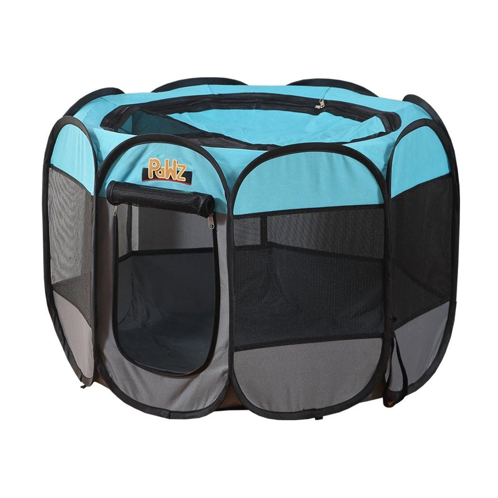PaWz Dog Playpen Pet Play Pens Foldable Panel Tent Cage Portable Puppy Crate 42" Deals499